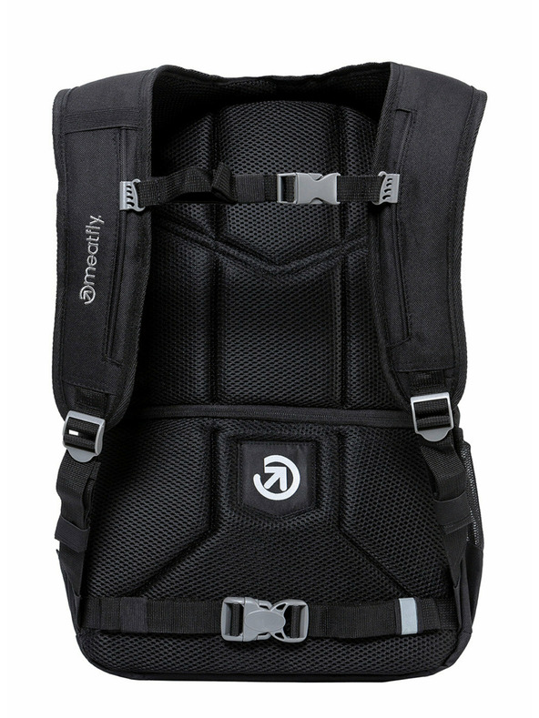 Meatfly Meatfly nahrbtnik Exile Black 24 L + PERESNICA GRATIS | Črna | Prostornina 24 L