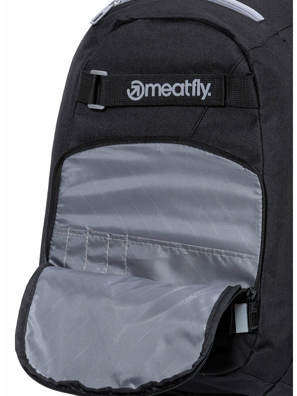 Meatfly Meatfly nahrbtnik Exile Black 24 L + PERESNICA GRATIS | Črna | Prostornina 24 L