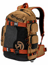 Meatfly Meatfly nahrbtnik Wanderer Latte Heather/Charcoal Heather 28 L | Rjava | Prostornina 28 L