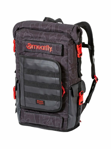 Meatfly Meatfly nahrbtnik Periscope Morph Black 30 L | Črna | Prostornina 30 L