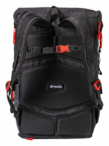 Meatfly Meatfly nahrbtnik Periscope Morph Black 30 L | Črna | Prostornina 30 L