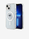 Karl Lagerfeld Karl Lagerfeld IML Choupette MagSafe Zadnji pokrov za iPhone 15 Transparent
