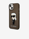 Karl Lagerfeld Karl Lagerfeld IML Ikonik NFT Zadnji pokrov za iPhone 14 Plus Black
