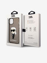 Karl Lagerfeld Karl Lagerfeld IML Ikonik NFT Zadnji pokrov za iPhone 14 Plus Black