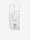 Karl Lagerfeld IML Karl and Choupette NFT MagSafe Zadnji pokrov za iPhone 13 Pro Max Transparent Karl Lagerfeld