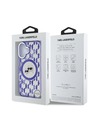 Karl Lagerfeld Karl Lagerfeld IML Monogram K&CH Heads MagSafe Zadnji pokrov za iPhone 16 Purple