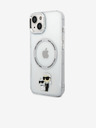 Karl Lagerfeld Karl Lagerfeld IML Karl and Choupette NFT MagSafe Zadnji pokrov za iPhone 13 Transparent
