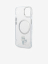 Karl Lagerfeld Karl Lagerfeld IML Karl and Choupette NFT MagSafe Zadnji pokrov za iPhone 13 Transparent