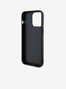 Karl Lagerfeld 3D Gumijasti Karl and Choupette Zadnji pokrov za iPhone 15 Pro Max Black Karl Lagerfeld