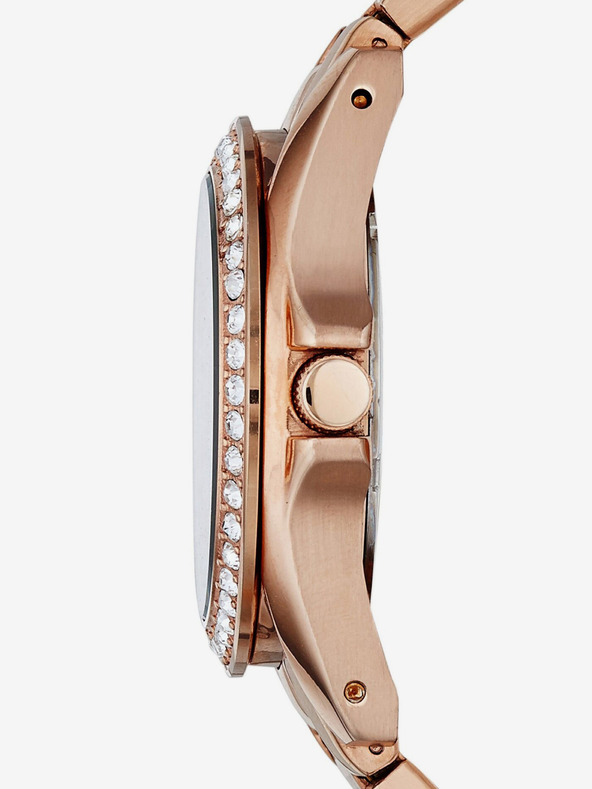 Fossil Rožnato-zlate ženske ure Fossil Riley