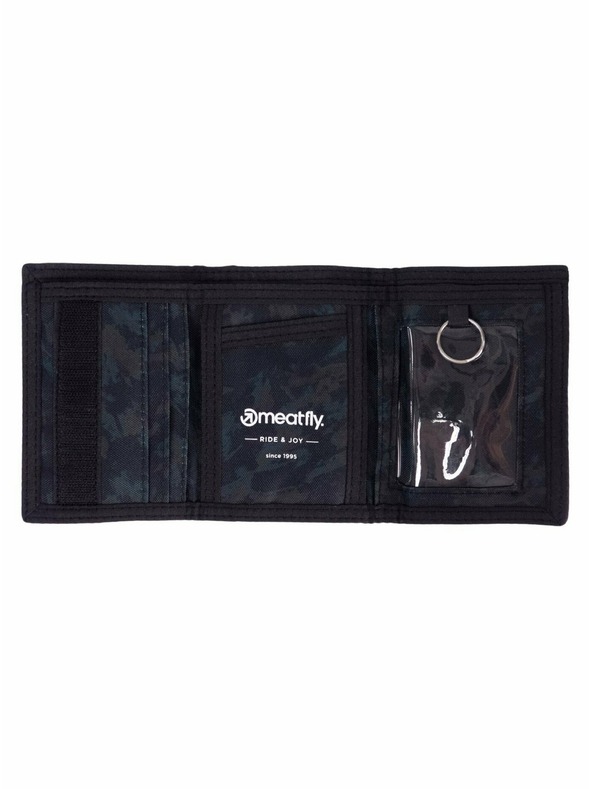 Meatfly Meatfly denarnica Huey Mossy Petrol | Siva | Velikost