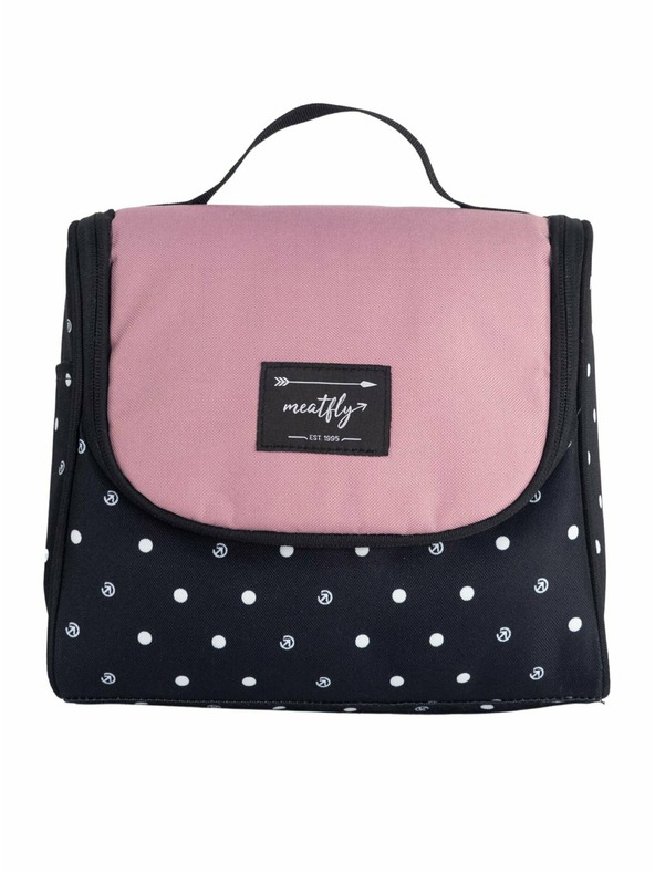 Meatfly Meatfly toaletna torbica Cara Black Dots