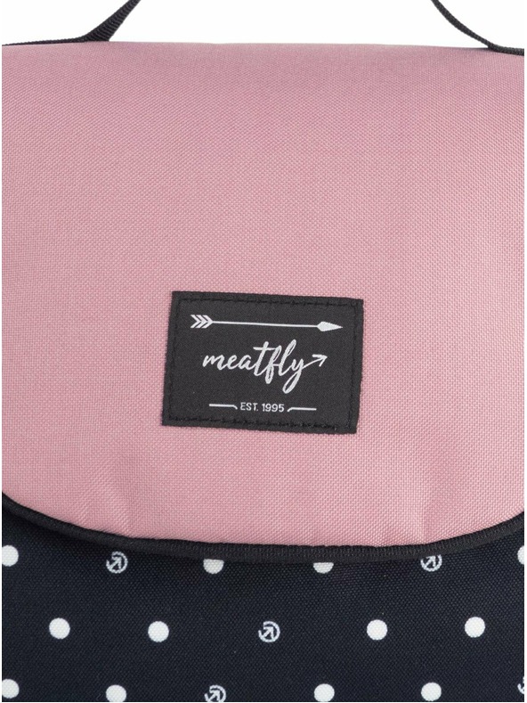 Meatfly Meatfly toaletna torbica Cara Black Dots