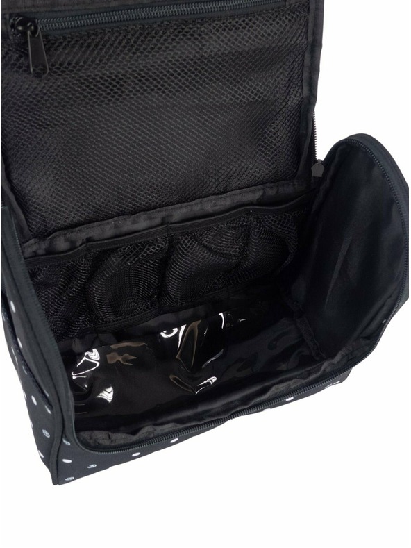 Meatfly Meatfly toaletna torbica Cara Black Dots