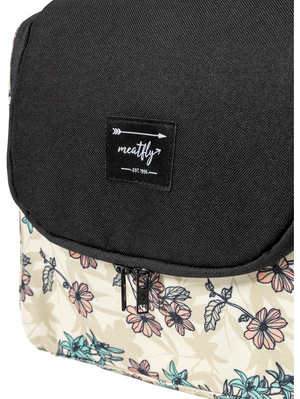 Meatfly Meatfly toaletna torbica Cara Fragnance Sand | Črna | Prostornina 6 L