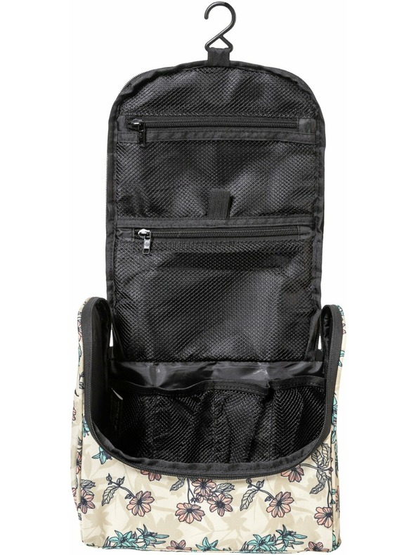 Meatfly Meatfly toaletna torbica Cara Fragnance Sand | Črna | Prostornina 6 L