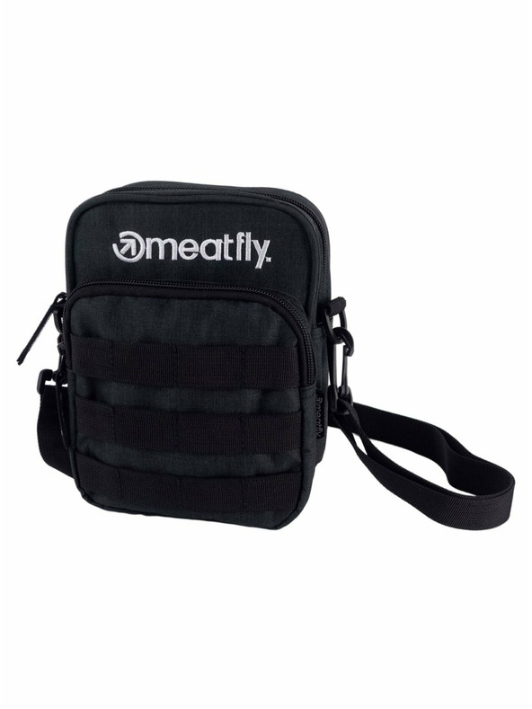 Meatfly Meatfly moška torbica Hardy Charcoal | Siva | Prostornina 1,5 L