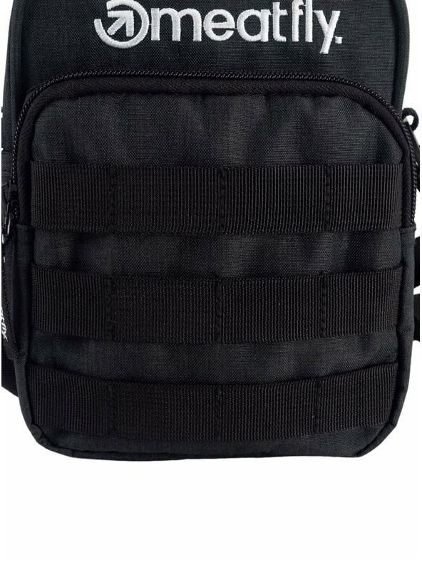 Meatfly Meatfly moška torbica Hardy Charcoal | Siva | Prostornina 1,5 L