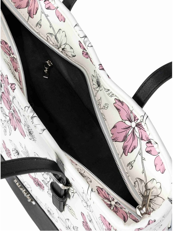 Meatfly Meatfly torbica Slima Blossom White | Bela | Prostornina 12 L