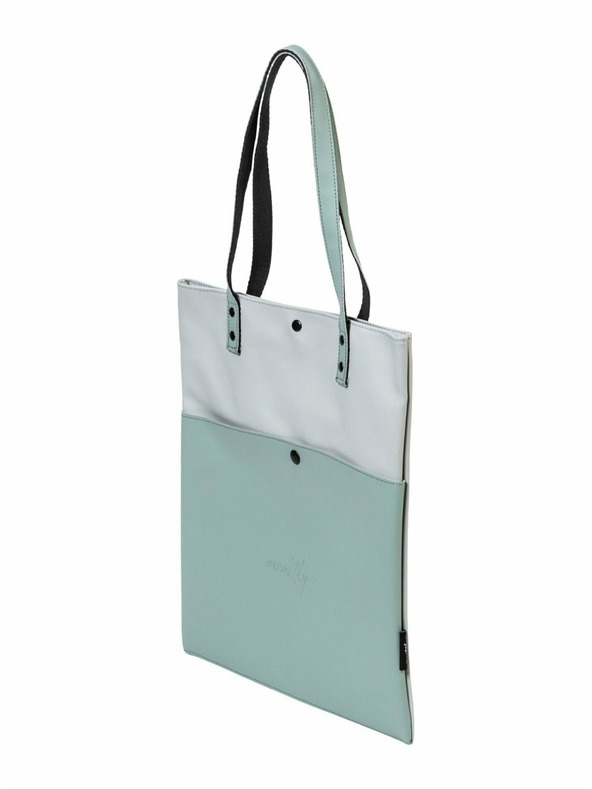 Meatfly Meatfly torbica Janie Mint / Light Grey | Modra | Prostornina 3 L