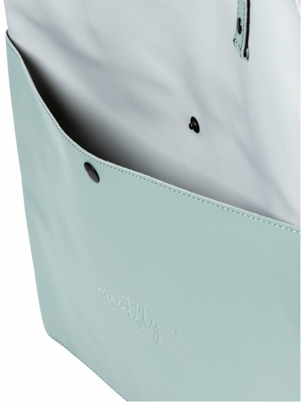 Meatfly Meatfly torbica Janie Mint / Light Grey | Modra | Prostornina 3 L