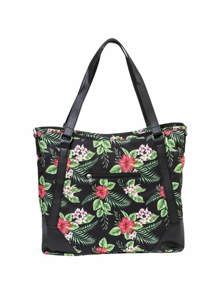 Meatfly Meatfly ženska torbica Insanity Tropical Black | Črna | Prostornina 11 L