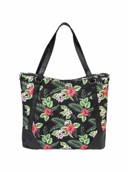 Meatfly Meatfly ženska torbica Insanity Tropical Black | Črna | Prostornina 11 L