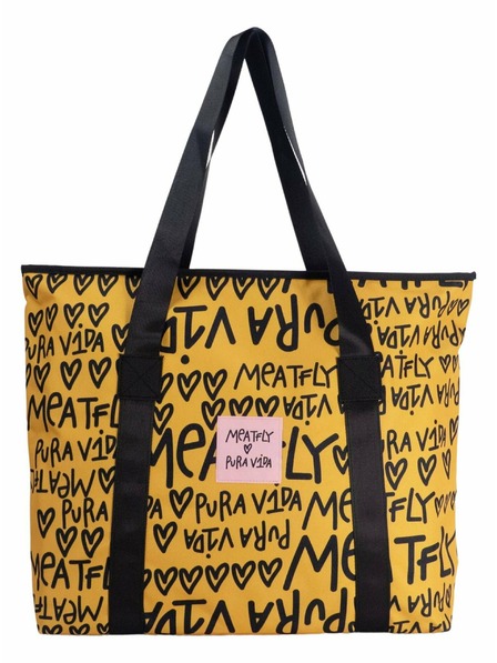 Meatfly Meatfly plaža torbica X Pura Vida Skye Yellow/Black | Rumena | Velikost