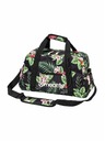 Meatfly Meatfly potovalna torba Mavis Tropical Black | Črna | Prostornina 26 L
