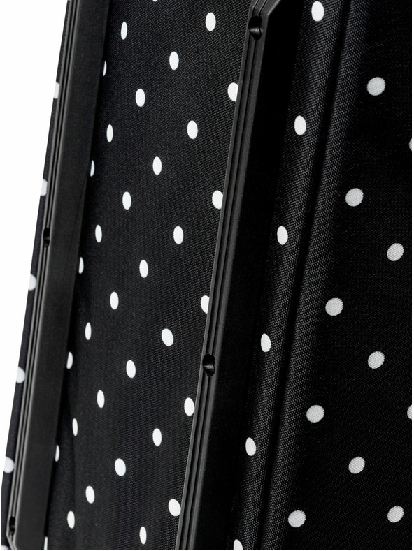 Meatfly Meatfly potovalna torba Gail White Dot/Powder Pink 42 L | Bela | Prostornina 42 L