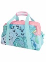 Meatfly Meatfly potovalna torba X Pura Vida Mavis Mint Flowers | Modra | Prostornina 26 L