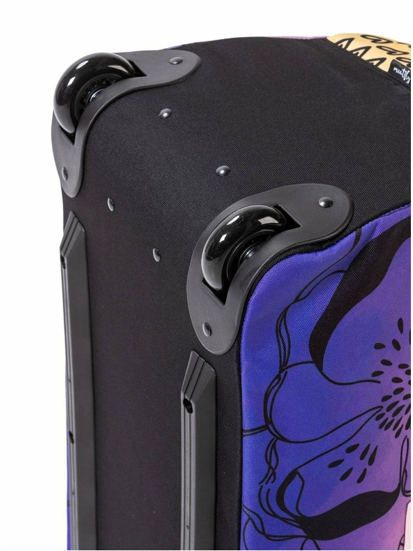 Meatfly Meatfly potovalna torba Gail Peach Flowers 42 L | Rožnata | Prostornina 42 L