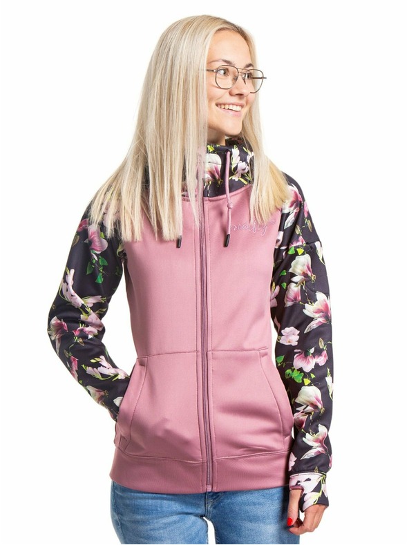 Meatfly Meatfly ženska tehnična jopa Alisha Magnolia/Dusty Rose | Rožnata | Velikost