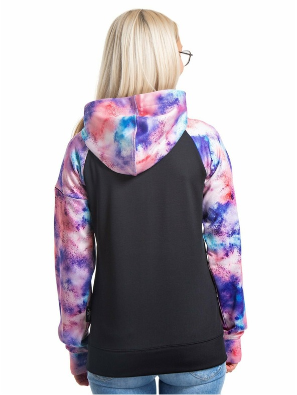 Meatfly Meatfly ženska tehnična jopa Alisha Peach Aquarel/Black | Rožnata | Velikost