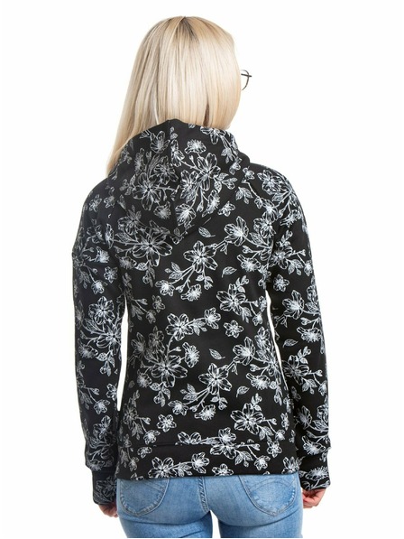 Meatfly Meatfly ženska tehnična jopa Alisha Blossom Black | Črna | Velikost