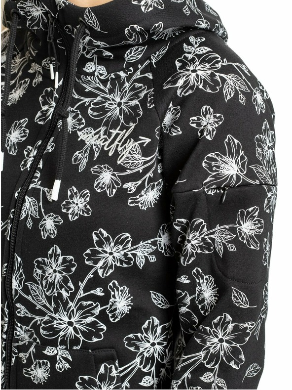 Meatfly Meatfly ženska tehnična jopa Alisha Blossom Black | Črna | Velikost