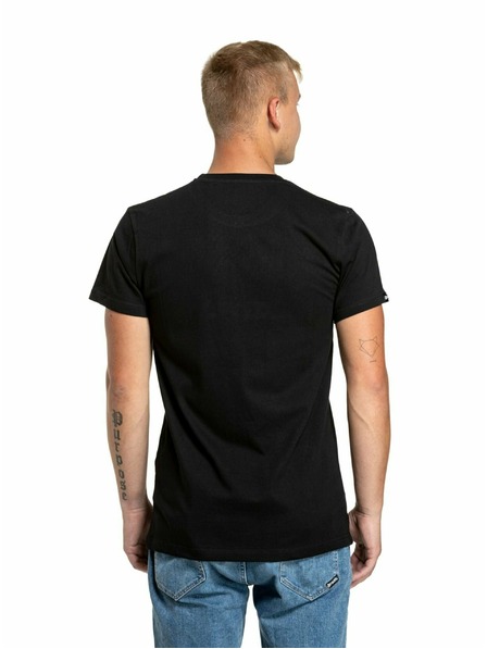 Meatfly Meatfly moško majica Logex Grey/Black | Siva | Velikost S | 100% bombaž