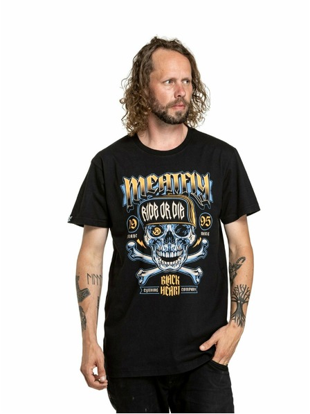 Meatfly Meatfly moško majica Crossbones Black | Črna | Velikost