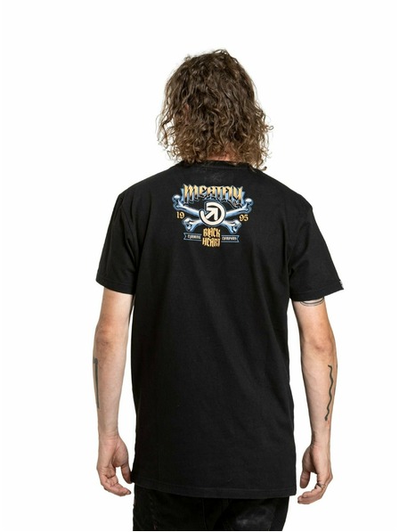 Meatfly Meatfly moško majica Crossbones Black | Črna | Velikost