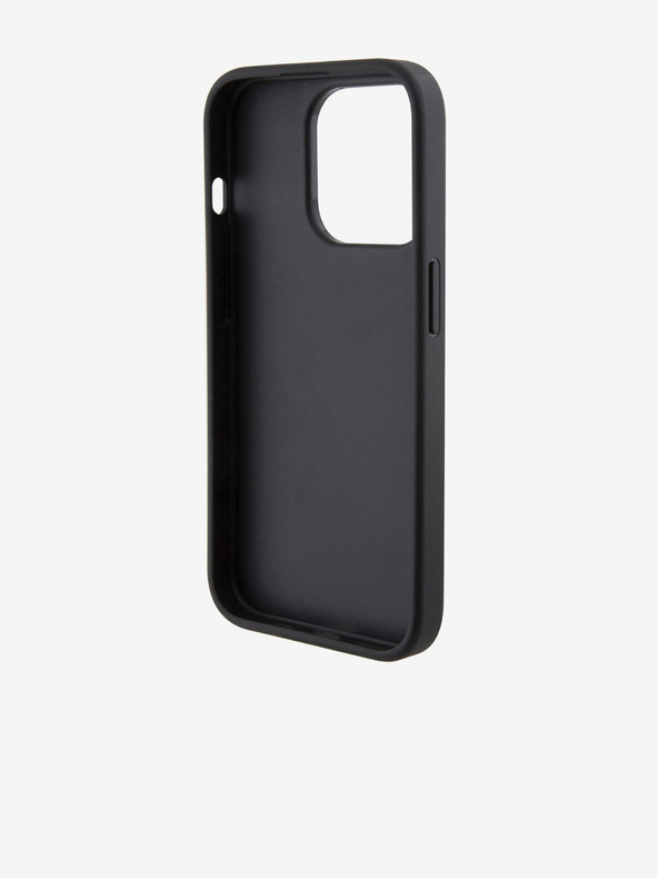 Karl Lagerfeld PU Quilted Pattern Zadnji Pokrov za iPhone 15 Pro Max Black Karl Lagerfeld