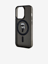 Karl Lagerfeld IML Ikonik MagSafe Zadnji Pokrov za iPhone 15 Pro Black Karl Lagerfeld