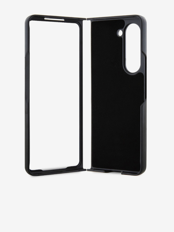 Karl Lagerfeld Karl Lagerfeld PU Saffiano Karl and Choupette NFT Zadnji Pokrov za Samsung Galaxy Z Fold 5 Black