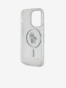 Karl Lagerfeld Karl Lagerfeld IML Glitter Karl and Choupette MagSafe Zadnji Pokrov za iPhone 15 Pro Transparent