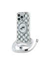 Karl Lagerfeld Karl Lagerfeld IML Monogram Crossbody K&CH Heads MagSafe Zadnji Pokrov za iPhone 14 Pro Max Transparent