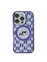 Karl Lagerfeld Karl Lagerfeld IML Monogram K&CH Heads MagSafe Zadnji Pokrov za iPhone 16 Pro Purple