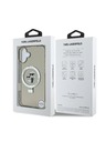 Karl Lagerfeld Karl Lagerfeld Ringstand Karl in Choupette MagSafe Zadnji pokrov za iPhone 16 Plus Black