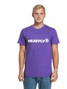 Meatfly Meatfly moška majica Logex Violet | Vijolična | Velikost S | 100% bombaž