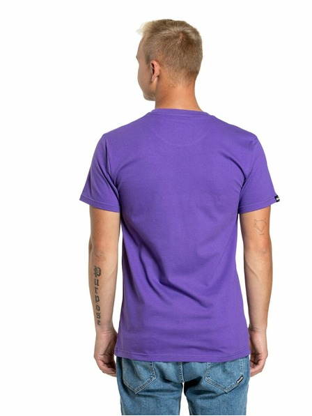 Meatfly Meatfly moška majica Logex Violet | Vijolična | Velikost S | 100% bombaž
