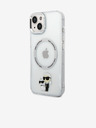 Karl Lagerfeld Karl Lagerfeld IML Karl and Choupette NFT MagSafe Zadnji Pokrov za iPhone 14 Transparent