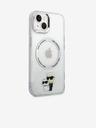 Karl Lagerfeld Karl Lagerfeld IML Karl and Choupette NFT MagSafe Zadnji Pokrov za iPhone 14 Transparent